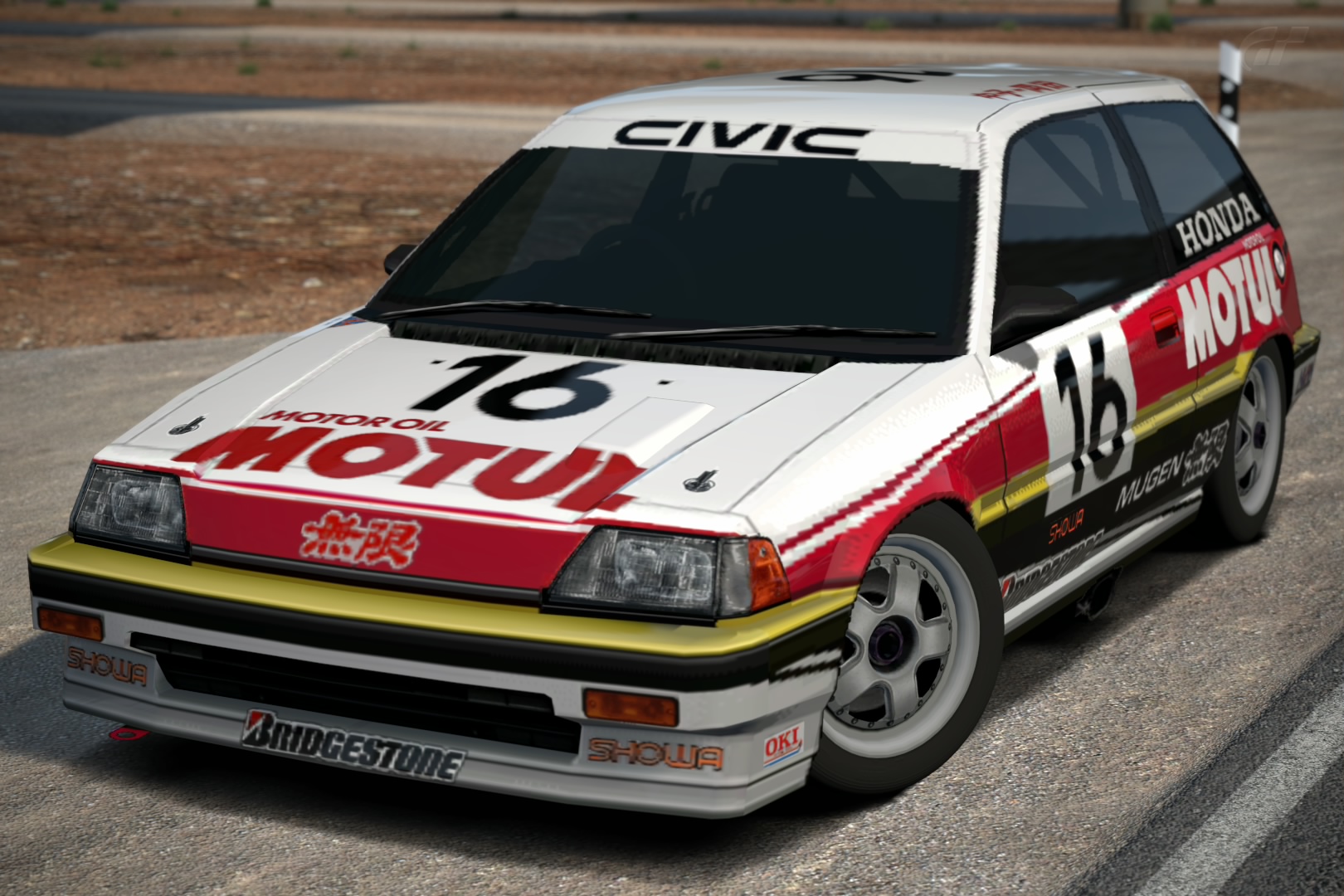 Honda MUGEN MOTUL CIVIC Si '87 | Gran Turismo Wiki | Fandom