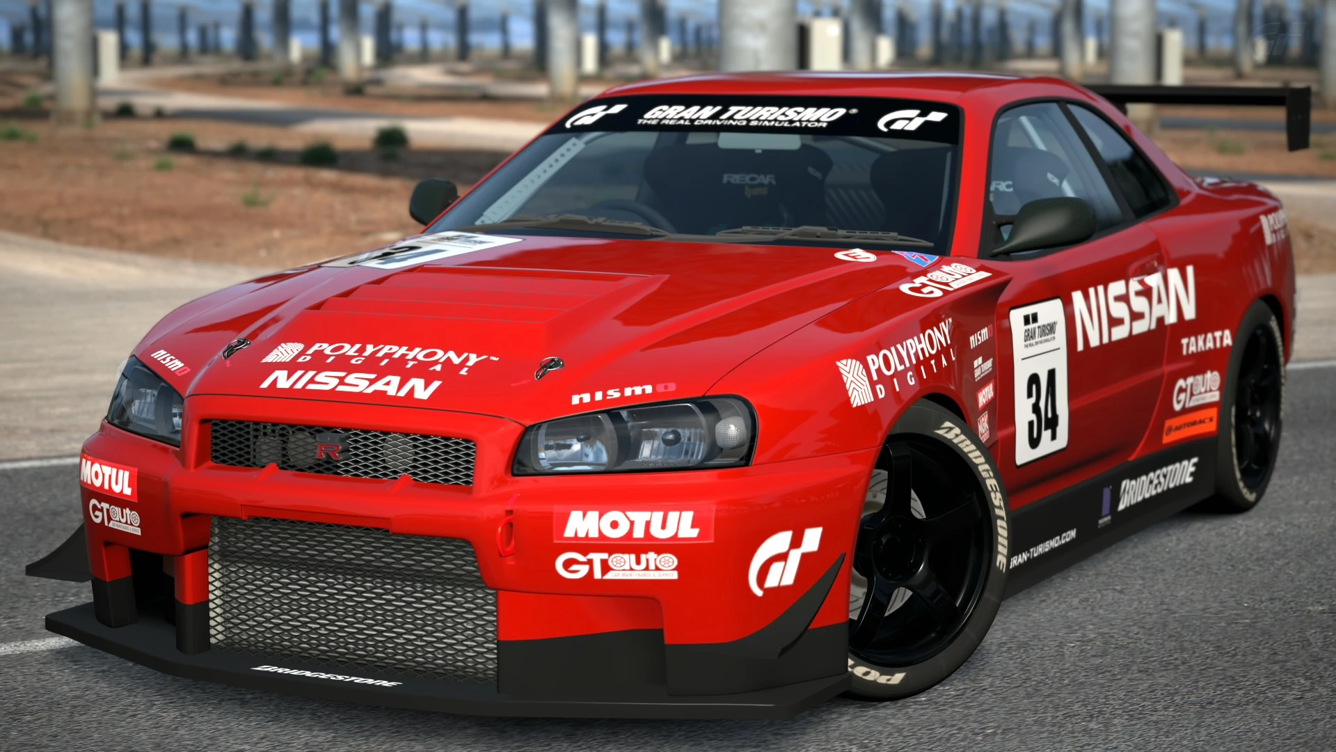 Nissan SKYLINE GT-R R34 Touring Car | Gran Turismo Fanon Wiki | Fandom