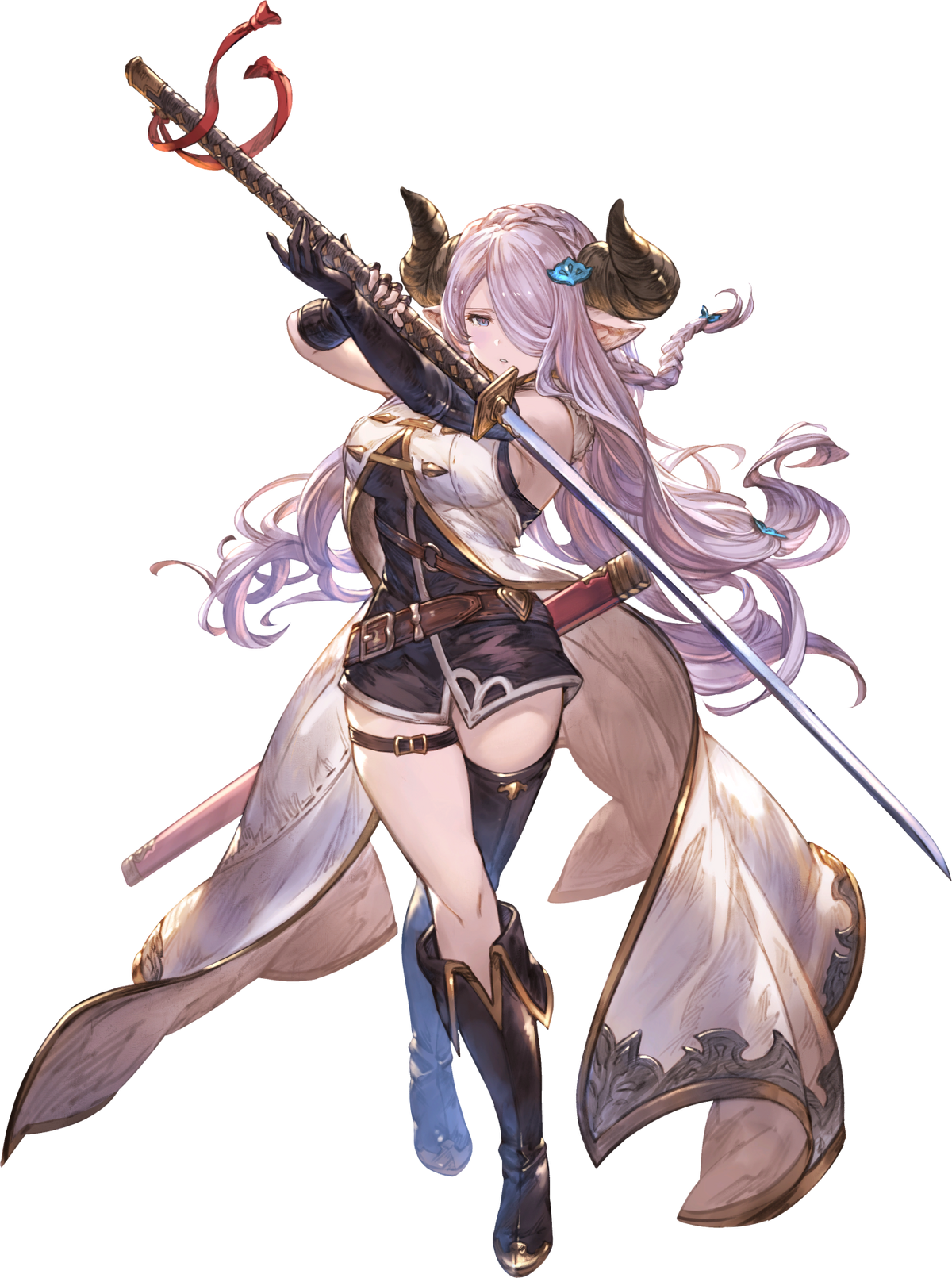 Free: Granblue Fantasy Character Art Anime, Anime transparent