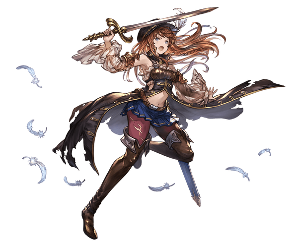 Free: Granblue Fantasy Character Art Anime, Anime transparent