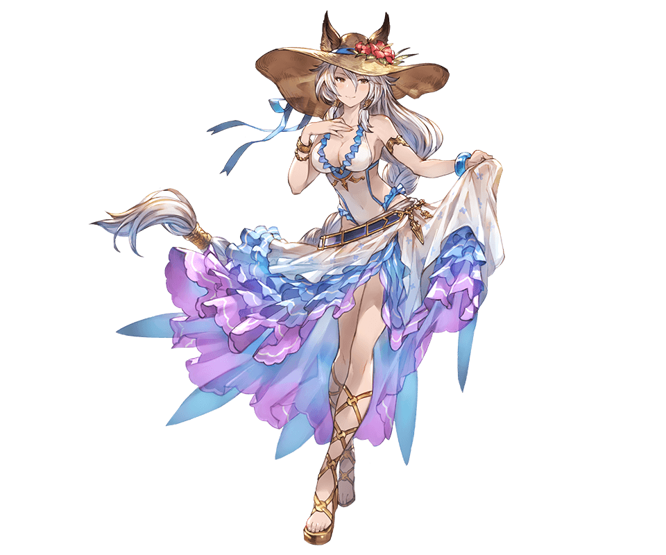 Granblue Fantasy The Animation Gran & Djeeta Summer Ver. Skin