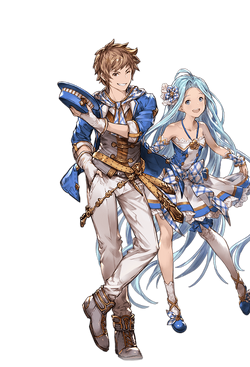 Free: Granblue Fantasy Character Art Anime, Anime transparent