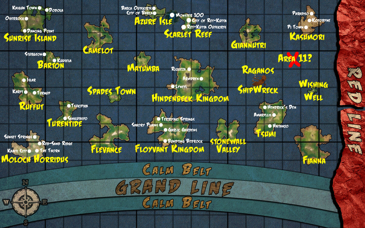 maps of grand line : r/OnePiece