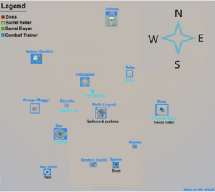 Locations Grand Piece Online Wiki Fandom