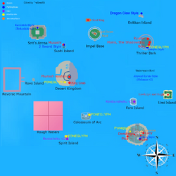 GPO Map Update 4 Second Sea All Locations . Grand Piece Online Map