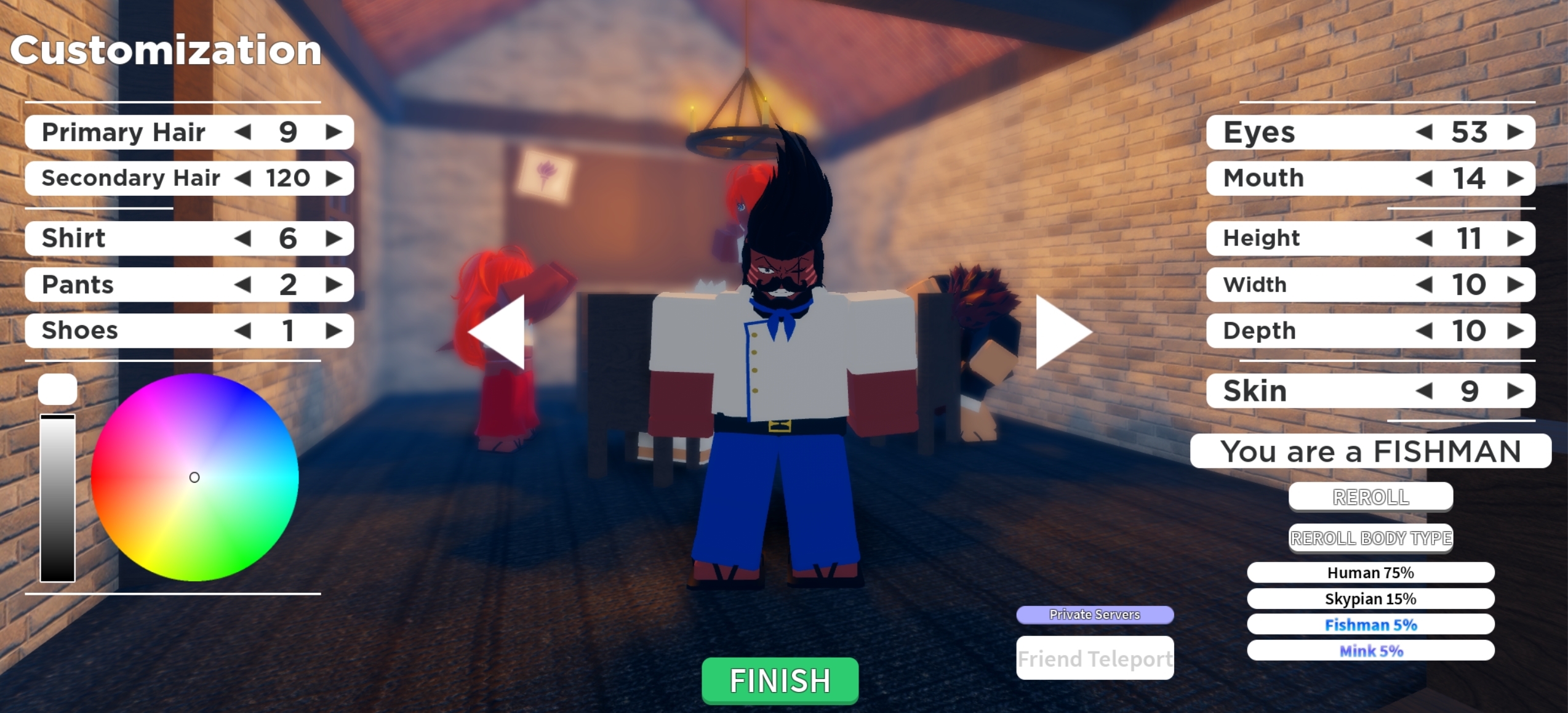 Custom Haki Color [not done yet] - Roblox