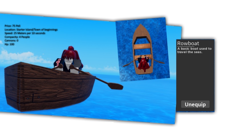 Rowboat, Grand Piece Online Wiki