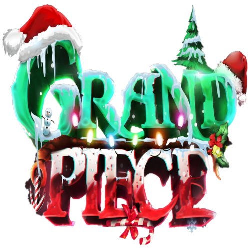 Vall - COMMS OPEN on X: Grand Piece Online Christmas Update Logo - Game  Link:  - { #RobloxDev #Robloxart