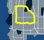 Mapa wyścigu "Prosto i wściekle"