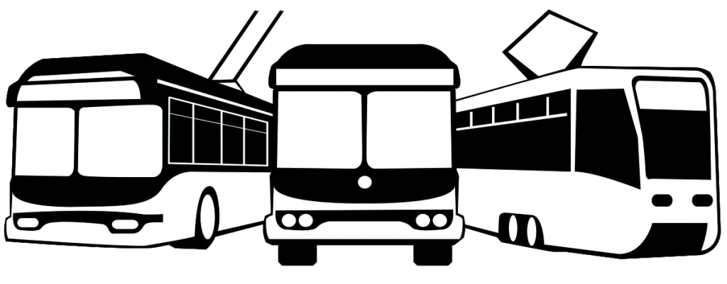 Рисунок городской транспорт