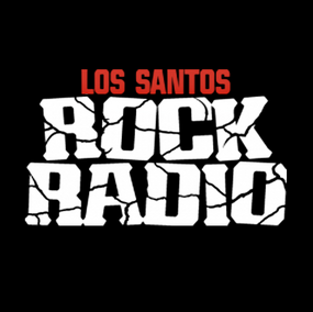 Grand Theft Auto 5 Five - Los Santos Rock Radio, vinyl car sticker