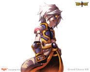 Promotional artwork of Striker in the Twelve Disciples update.