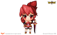 Knight's chibi illustration.