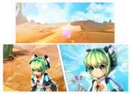 Lime is lost in a desert-like area