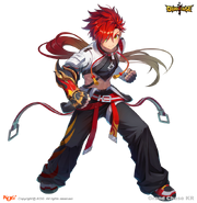 Jin's Awakening Chase Coordi illustration.