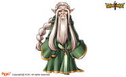 A gnome named Siglus that only appeared in the manhwa despite having an official Grand Chase artwork published, likely due to his story conflicting with Ronan's background in the game.