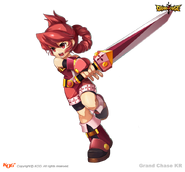 Knight's skill cut image.