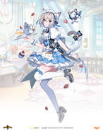 Cafe blue maid