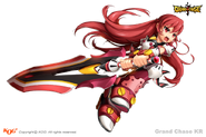 Sword Master's skill cut image.