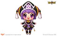 Warlock's chibi portrait.