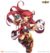 Promotional artwork of Elesis in Grand Chase OST.