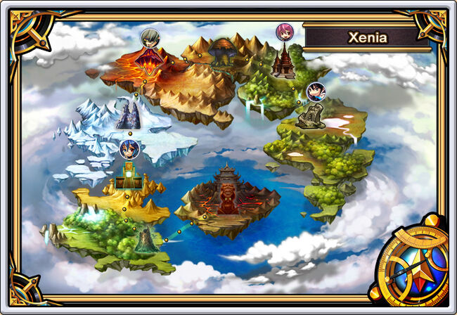 Mapa Xenia