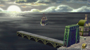 Steamer depart