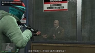 崔佛威胁保安