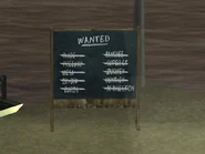 玩家完成所有清单后的白板