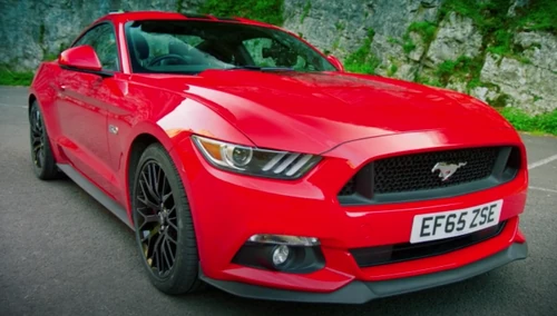 The New Ford Mustang 5 0 V8 Gt Cars And Coffee Singapore