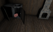 The Gasoline Can as it appears in the Old House Kitchen's cupboard on preset #5.