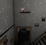 The Gasoline Can as it appears on the high shelf in the Foyer on preset #3.