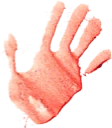 The Bloody handprint's texture.