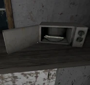 The Wrench in the microwave.
