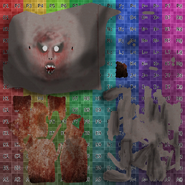 The textures used for Slendrina's Child.