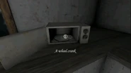 The Wheel Crank in the Microwave.