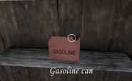 The Gasoline Can as it appears in the Shed on preset #4.