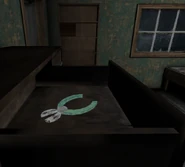 The Cutting Pliers as it appears in Bedroom 2 on preset #1.