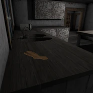 The Buttstock as it appears on the Kitchen countertop on preset #4.