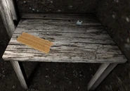 The Remote Control on the Table in preset #3.