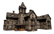 The original model of mansion from cgtrader.