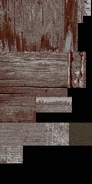 The nightmare texture of the main house. (Ending)