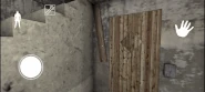 The Player interacting with the Sauna Lock.