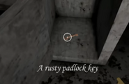 The Rusty Padlock Key on the preset #3