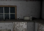 Piece #3, found on the Kitchen countertop.