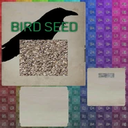 The Bird Seed's texture.