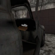 The Trigger in the garage.