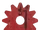 Red Cogwheel