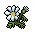 White flower item