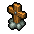 Wooden cross item